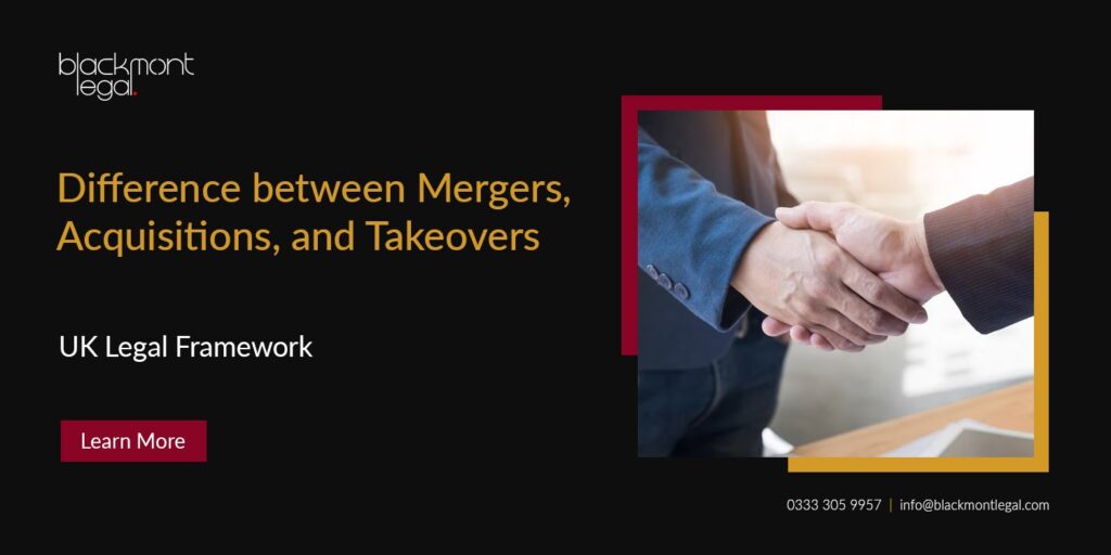 Difference between Mergers Acquisitions and Takeovers
