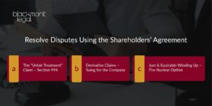 Shareholder Disputes Resolution and English Law